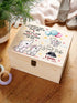 Personalized Baby Memorial Wooden Box – Our Sweet Baby Elephant Design